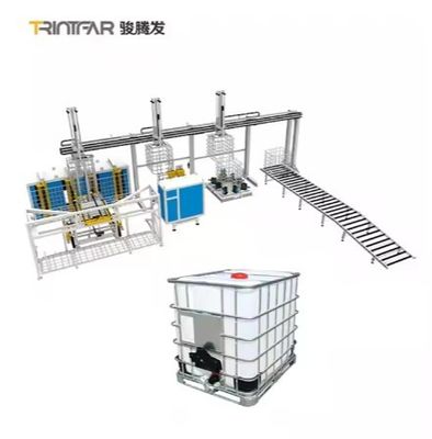 1000 リットルの Ibc タンクの管状のおりワイヤー溶接機のステンレス鋼の溶接機