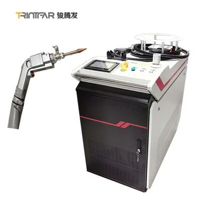 1500Wレーザ溶接装置のはんだ付けする溶接機の手持ち型の動揺の頭部レーザーの溶接工