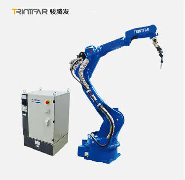 パイプラインの貯蔵タンク棚のための自動レーザー溶接ロボット腕,6軸ロボット溶接機