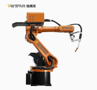 パイプラインの貯蔵タンク棚のための自動レーザー溶接ロボット腕,6軸ロボット溶接機