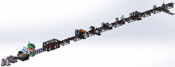 インテリジェント製造 トランスフォーマーラジエーター生産ライン