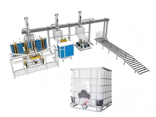 IBCグリッド曲げ箱 自動生産ラインを形成する