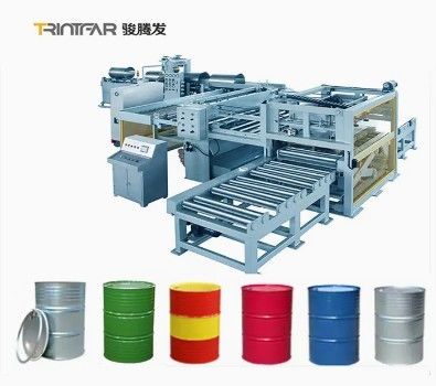 50 ガロン の 鉄製 樽 の 完全 自動 生産 ライン