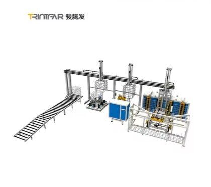 IBCトン桶枠生産ライン (折りたたみ機械を装備) 完全自動 / 自動操作ガイド / 完全自動トン桶生産ライン / 工場直接生産と販売機器