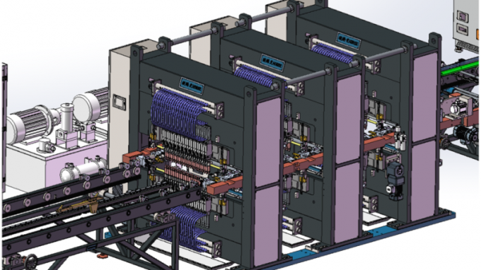 トランスフォーマー ラジエーター 生産ライン ラジエーター 生産機械 17