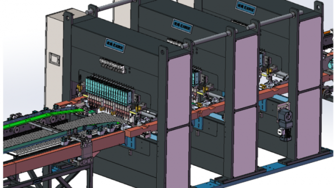 トランスフォーマー ラジエーター 生産ライン ラジエーター 生産機械 19